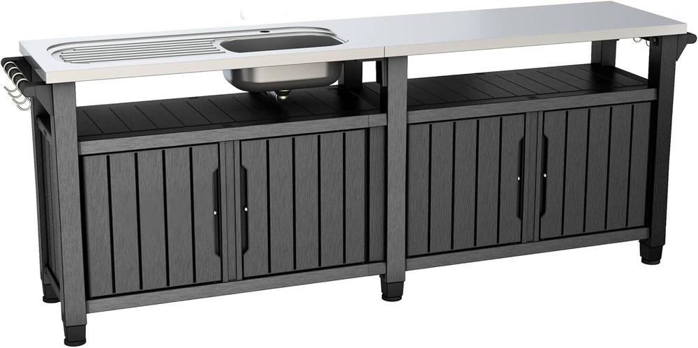 Стол для барбекю Keter Unity Chef graphite