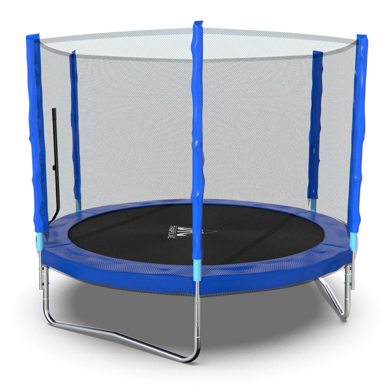 Батут DFC Trampoline Fitness с сеткой 8ft фото №4