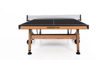 Теннисный стол складной для помещений "RASSON PREMIUM T03 Indoor" (натуральный дуб) с сеткой