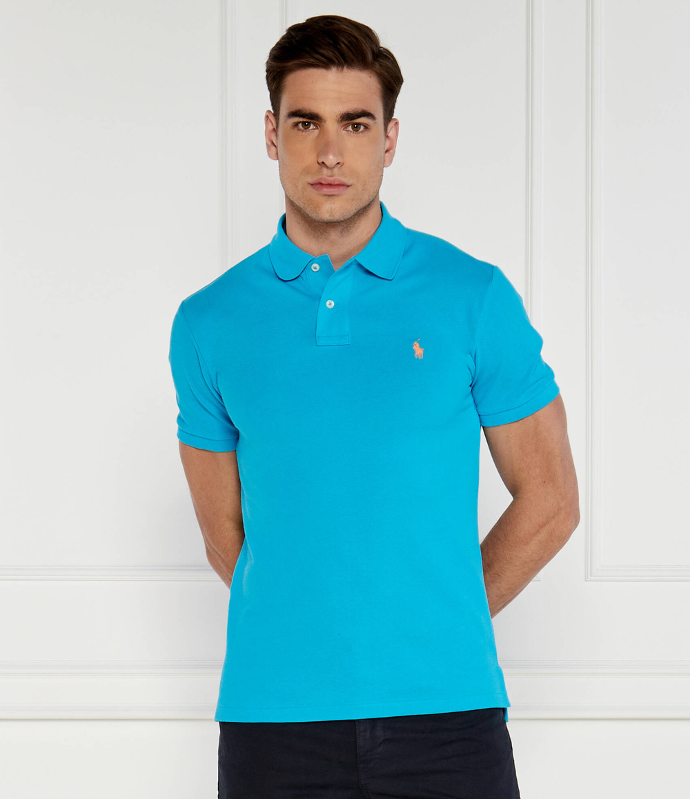 поло POLO RALPH LAUREN - голубой(710795080)