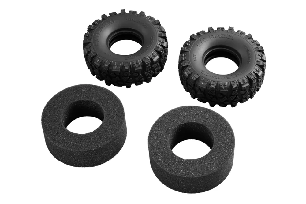 Резина BATRAZZI 120*44.5mm Precipice 1.9" M/T Tires (2шт)