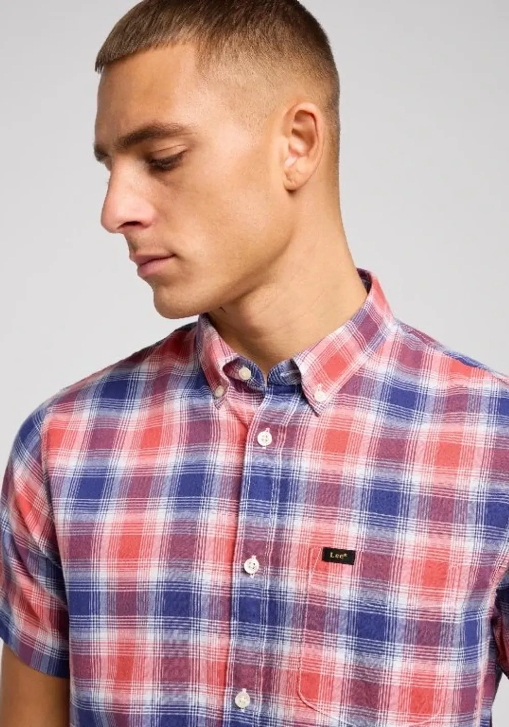 Рубашка LEE BUTTON DOWN SS 112349962