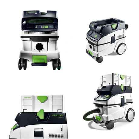 Пылеудаляющий аппарат Festool Cleantec CTL 26 EI 26 л, класс пыли L. Модель 2025 года 577898