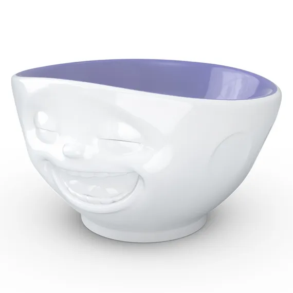 Чаша tassen laughing, 500 мл, белая-лавандовая