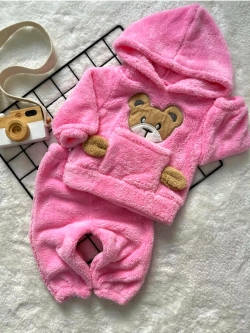 Костюм детский махровый мишка с ушками