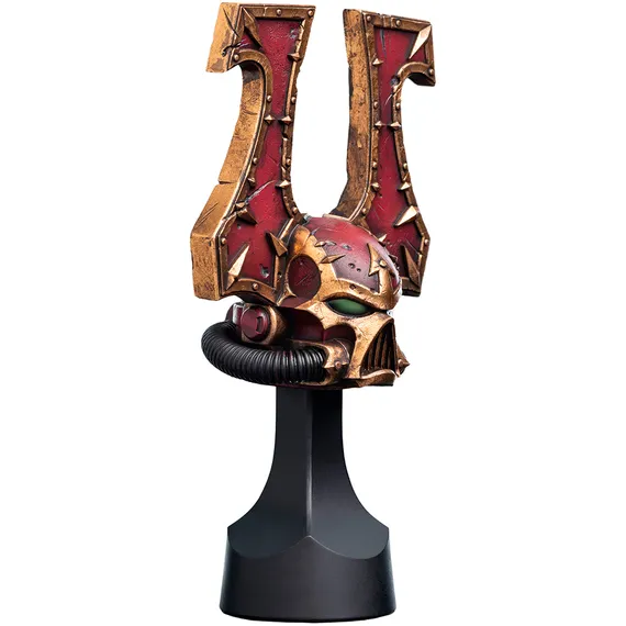 Статуэтка Weta Workshop Warhammer 40K Khorne Berzerker Miniature Helmet