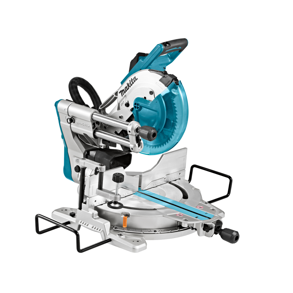 Торцовочная пила Makita 1,51 кВт, диск 260/30 мм с протяжкой и лазером, Глубина пропила 90/45 град 91 мм, Ширина пропила 90 и 45 град.279/197 и 91/91 мм LS1019L