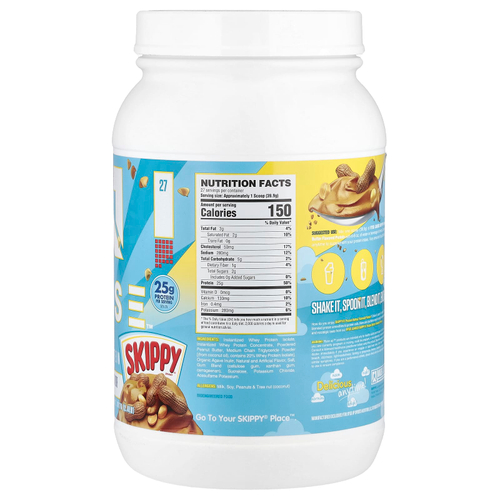 RYSE, Loaded Protein, Skypy®, арахисовая паста, 1077 г (2,4 фунта)