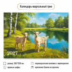 Календарь трио 2027 "Символ года" 10007 (Квадра)