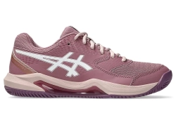 Женские кроссовки для padel Asics Gel-Dedicate 8 Padel - purple oxide/white
