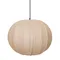 Светильник подвесной texture rib, D48 см, бежевый