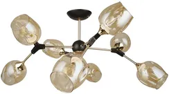 Потолочная люстра Seppia A4211PL-8BK Arte Lamp