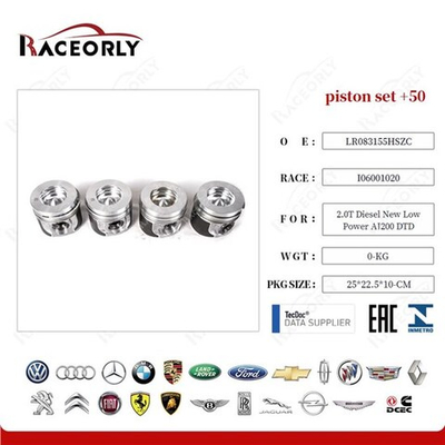 Поршни комплект +0.50 Land Rover 204DTD