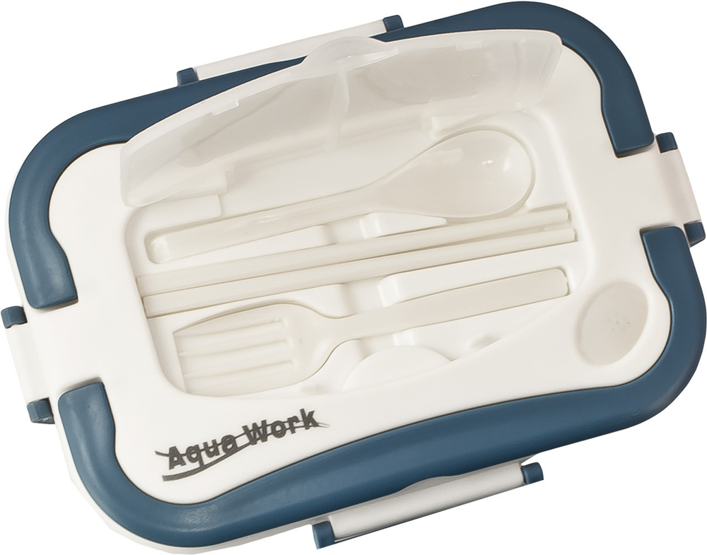 Автоланчбокс с подогревом Aqua Work 12 вольт (pink)