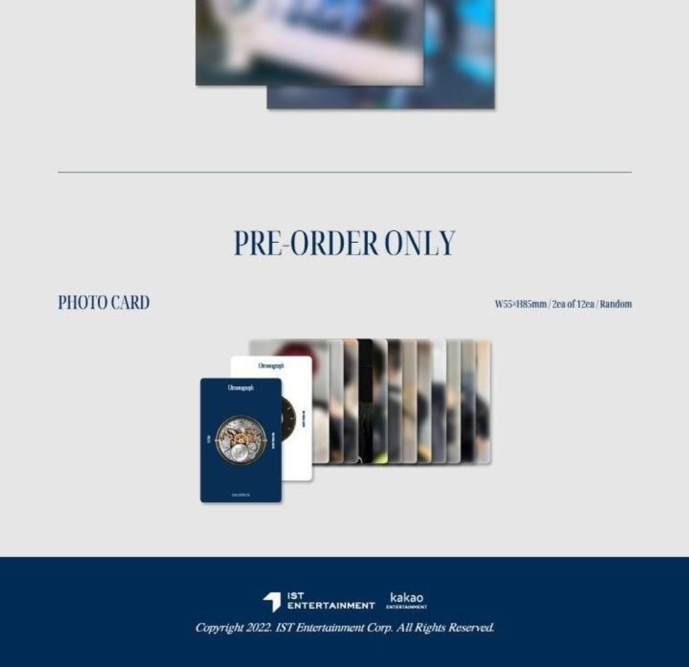 Альбом VICTON - Chronograph 3rd Single Album 2 Version SET