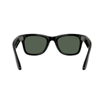 Умные очки Ray-Ban Wayfarer Shiny Black / G-15 Green, 150-50 (RW4006)