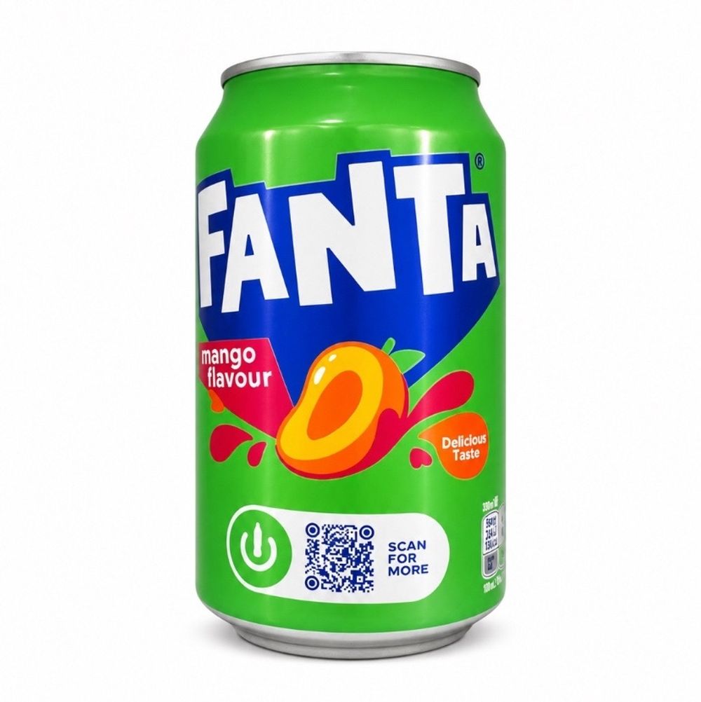 Газ напиток Fanta 330мл Mango Манго