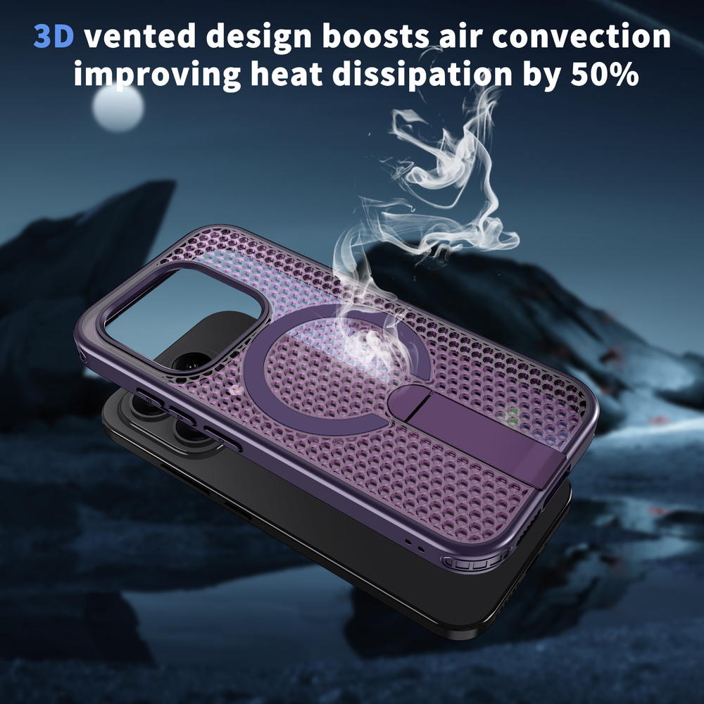 Прозрачный чехол Mesh Pro Magnetic Case для Xiaomi 17