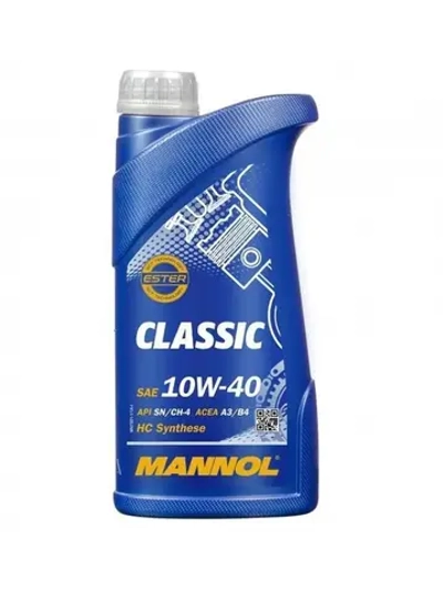 Масло моторное Mannol Classic 10W-40 SN/CH-4 ESTER 1л