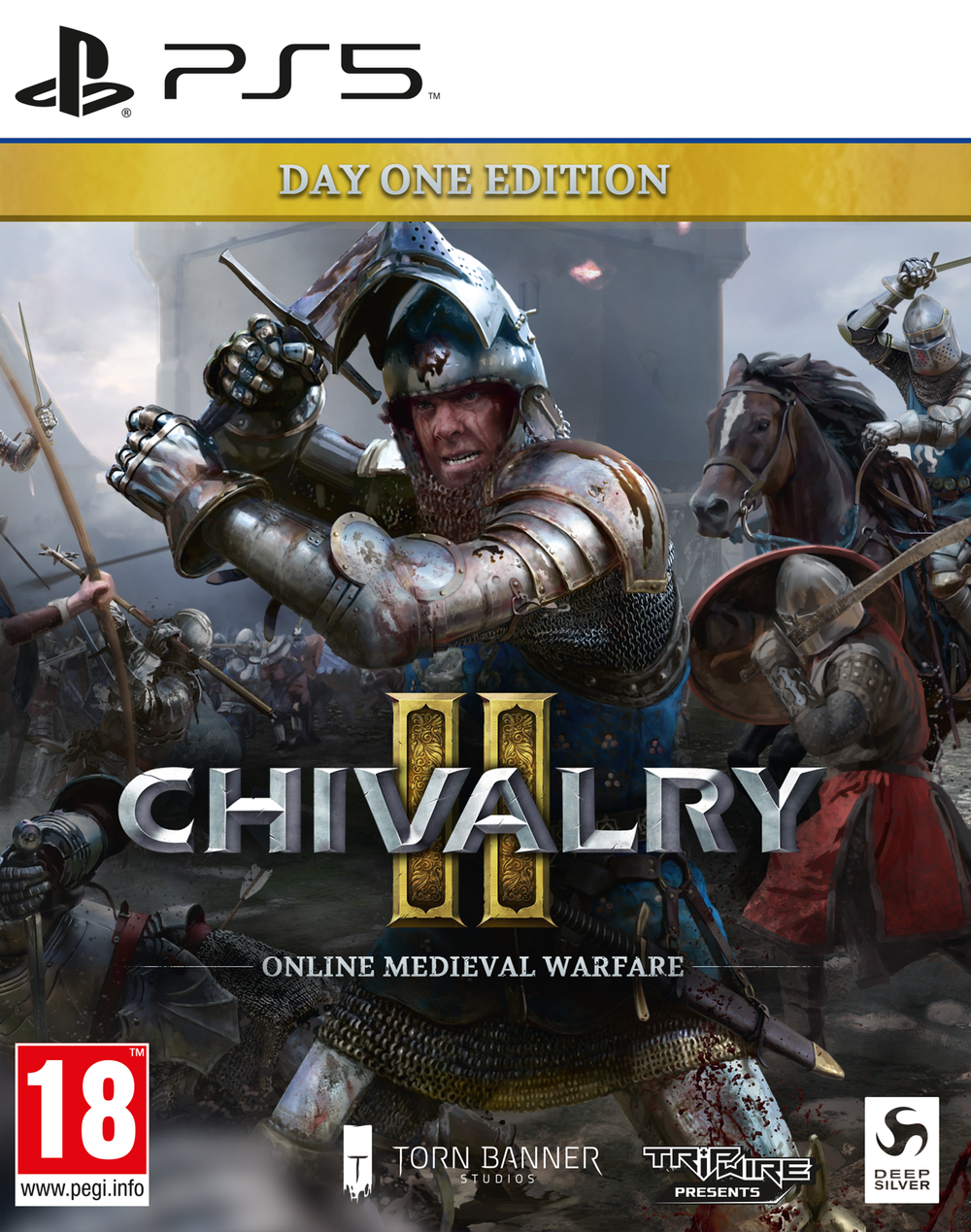 Chivalry II Издание первого дня (диск для PS5, интерфейс и субтитры на русском языке)
