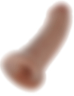 Фаллоимитатор King Cock 8" Мулат Cock - Flesh Pipedream 550322PD
