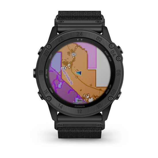 Военные смарт часы Garmin Tactix Delta Solar черный DLC 010-02357-11 (нейлон)
