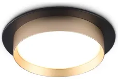 Светильник точечный Ambrella TN5228 GX53 черный/золото 42395