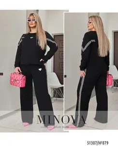 Костюм 879-черный Minova