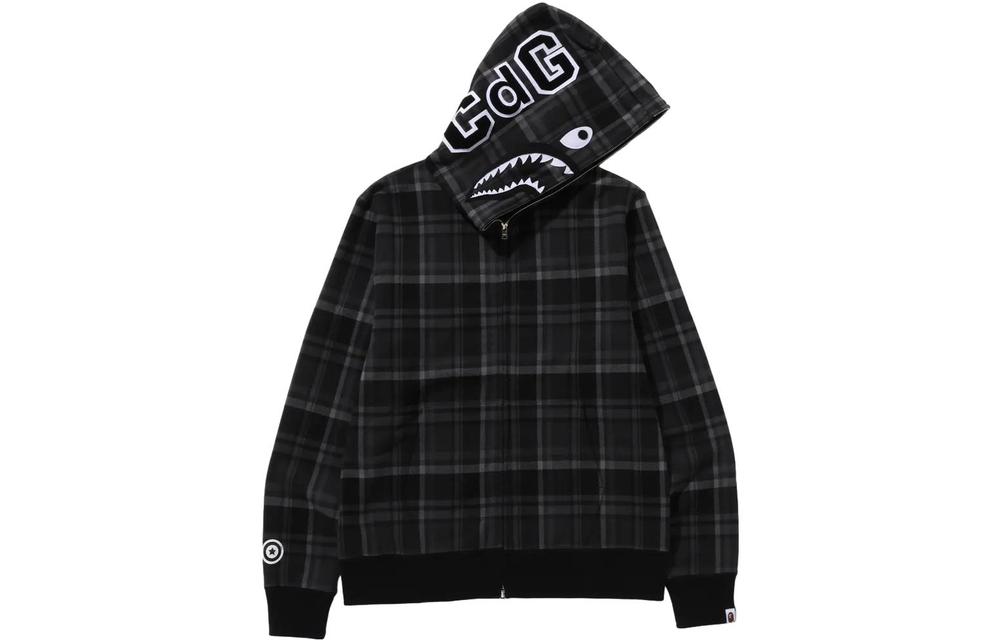 A Bathing Ape Bathing Ape X Comme Des Gar Ons A Bathing Ape X Comme Des Gar Ons Fw23 Свитшот