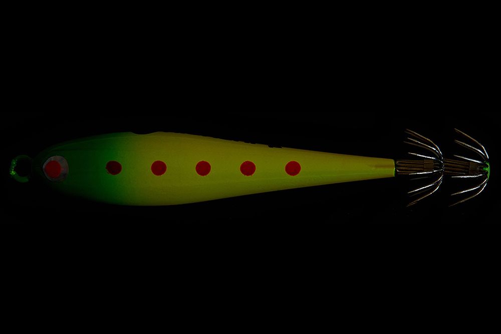 Кальмарница HIGASHI Squid Paint sinker 150g #07 Green Head