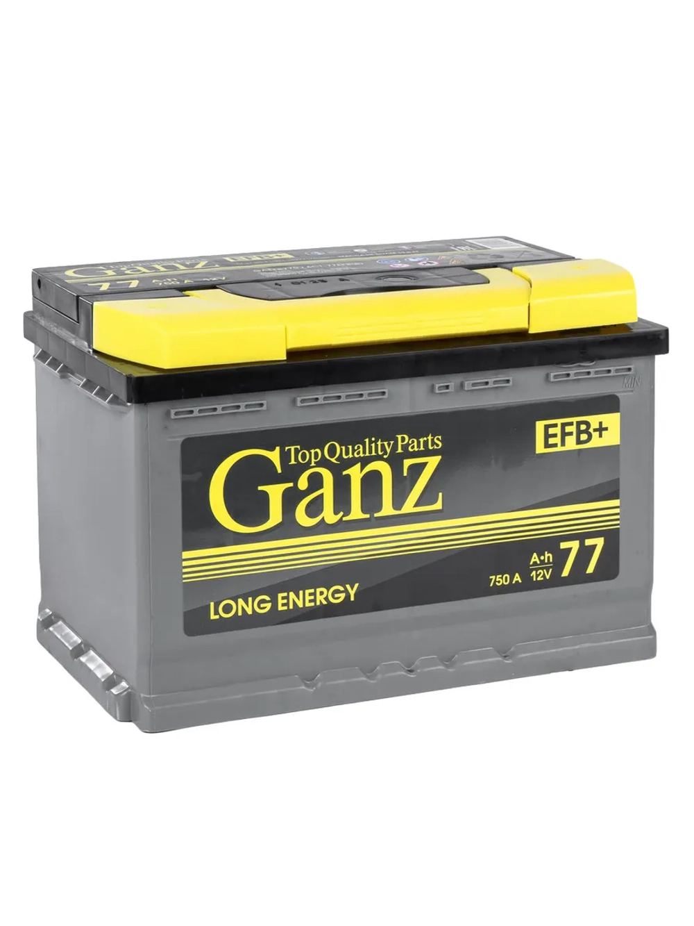 Аккумулятор GANZ PRO-Line EFB Start-stop 77 А/ч обратный R+ 278x175x190 L3 EN 750 А