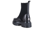 Iijin Hidden Wedge 9cm Combat Boots Women"s