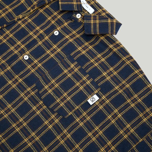 Рубашка Cowboy Shirt темно-синяя - фото 9