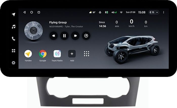Магнитола для Chevrolet Epica 2006-2012 - Teyes LUX ONE ROUND монитор 12.3" 2K QLED на Android 10, Быстрая, CarPlay, 4G SIM-слот