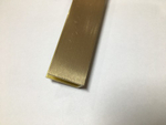 Фриз-Л 11*20мм "PW" 3м щетка Полир. латунь