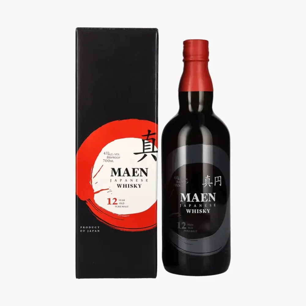 Виски Maen The Perfect Circle Pure Malt 12 Years Old, 0.7 л, в п/к