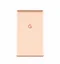 Задняя крышка для Google Pixel 6 бежевая (Kinda coral)