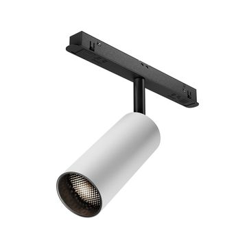 Трековый магнитный светодиодный светильник 12W 4000К TR032-2-12W4K-M-BW чёрный/белый Focus Led Exility Maytoni