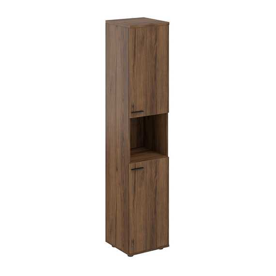 Шкаф высокий Сигма   с нишей 400х400х1955, з.ст HDF, правый SG.846