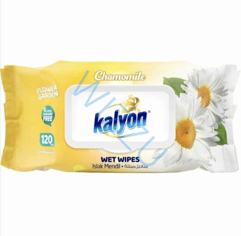 Влажные салфетки KALYON Ромашка 100шт
