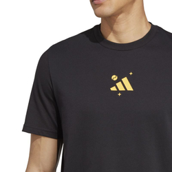 Футболка мужская теннисная Adidas Tennis Graphic T-Shirt - black