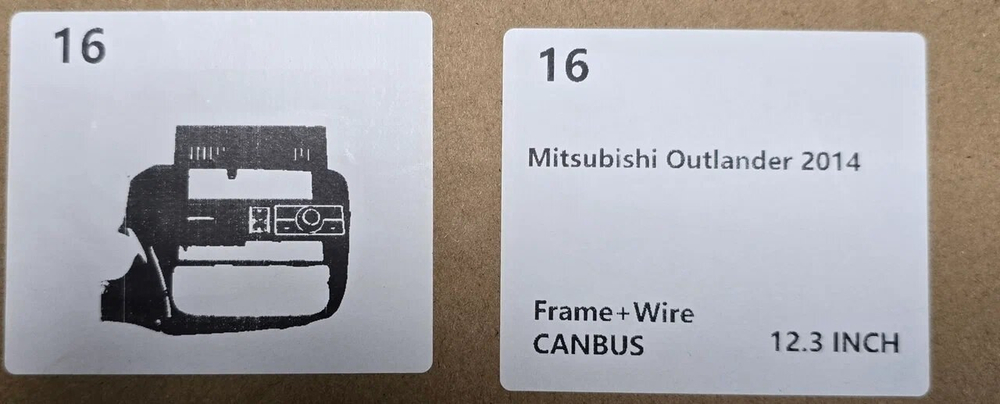 Установочный комплект для MITSUBISHI OUTLANDER 2012-2019 KUBERG GL-12633-FW