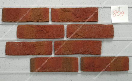 Roben - Formback, hellrot bunt, NF14, 240x14x71 - Клинкерная плитка для фасада и внутренней отделки