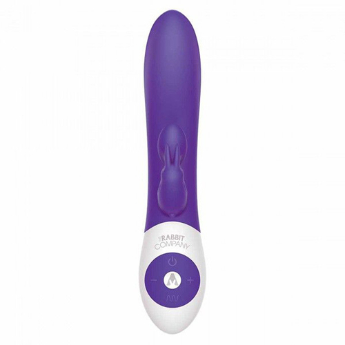 Фиолетовый вибратор-кролик 20,3см The Rabbit Company Kissing Rabbit TRC-015PUR