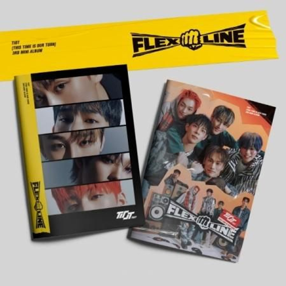 Альбом TIOT - FLEX LINE 3rd Mini Album PHOTOBOOK RANDOM Version