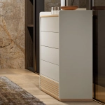 Комод NOA 2064 Neutro/Lacado Branco IDC Mobiliario