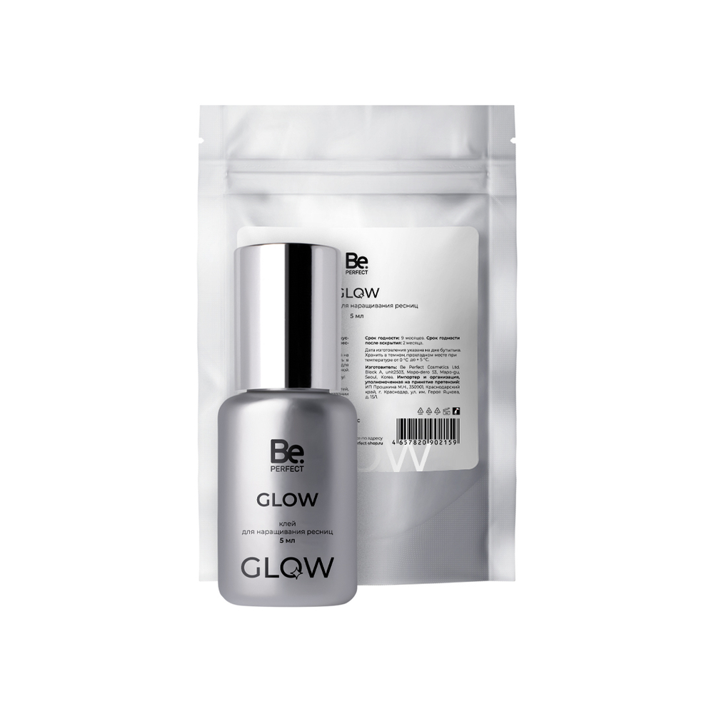 Клей BePerfect "Glow" 5 мл (0,5 сек)