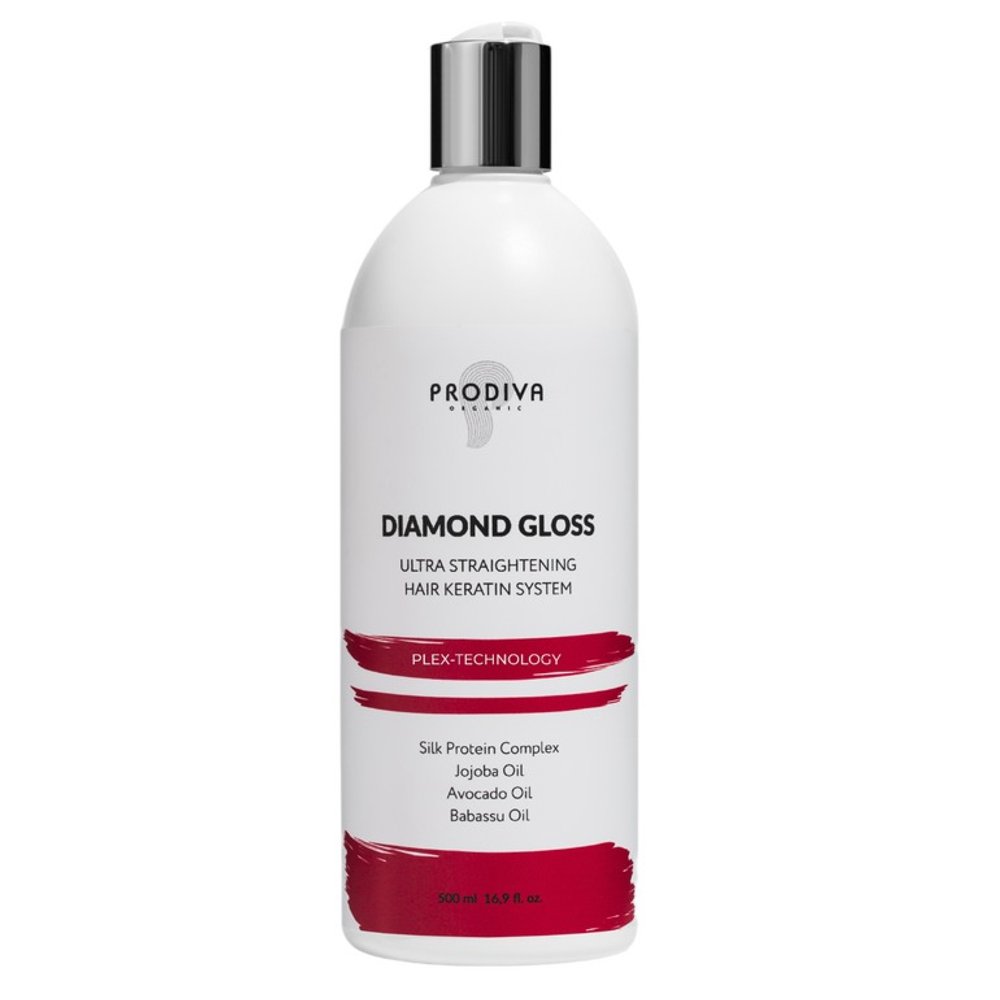 Маска для кератинового выпрямления волос DIAMOND GLOSS (500 мл)