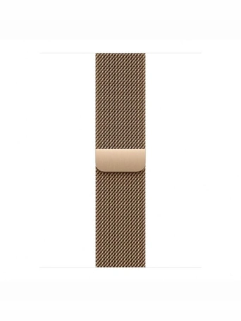 Умные часы Apple Watch S11 LTE 46 мм Gold Titanium Case with Gold Milanese Loop - S/M