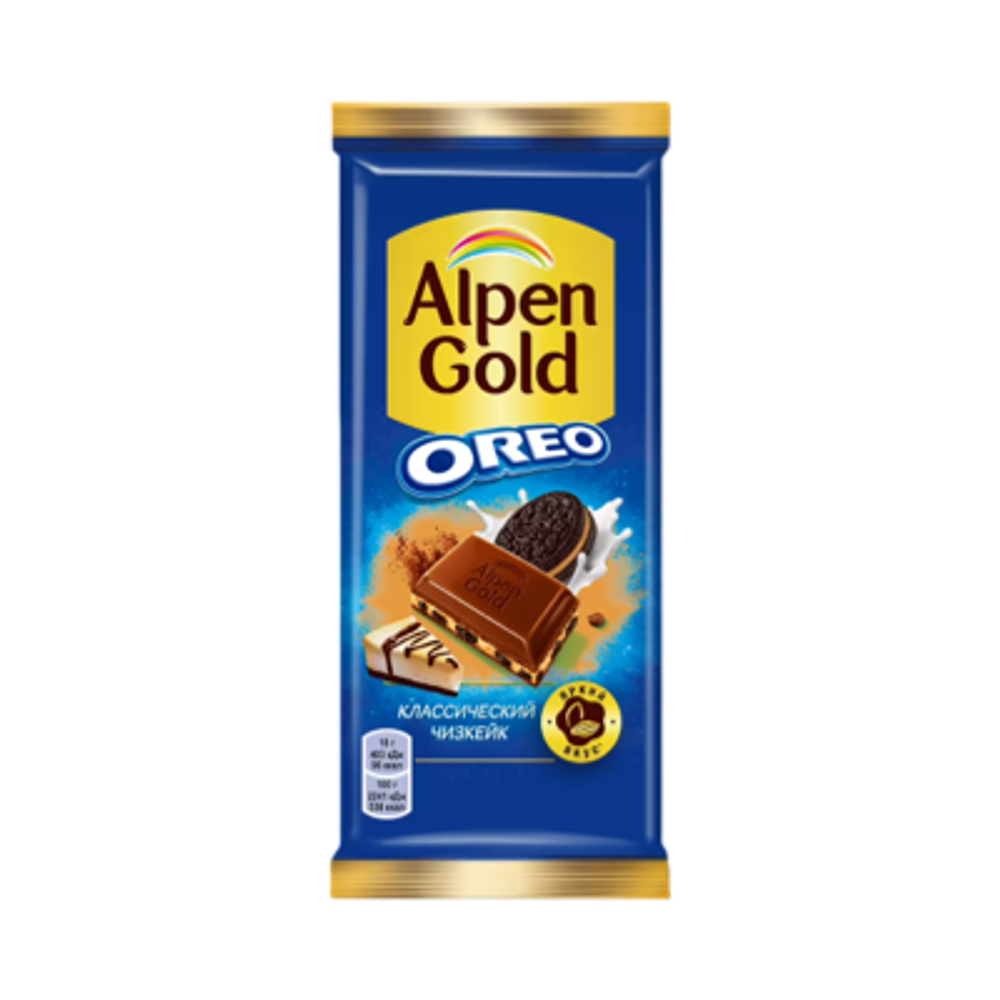 Шоколад ALPEN GOLD Орео Чизкейк 80г
